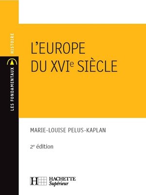 cover image of L'Europe du XVIe siècle